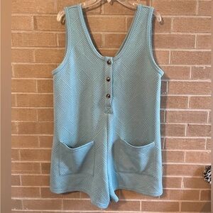 Entro Blue Sleeveless Tank Top
